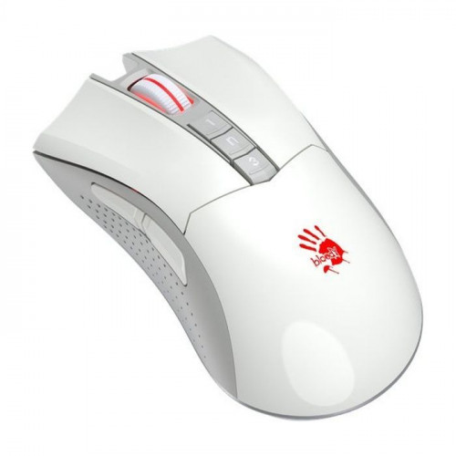 Мышь A4Tech Bloody R90 Plus белый оптич. 5000dpi беспров. USB 7but (R90 PLUS GREUISH WHITE)
