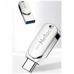 Флеш-накопитель 16GB USB 3.0+TypeC Netac U785С