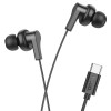 Наушники HOCO M114 c микрофоном , Type-C, Black