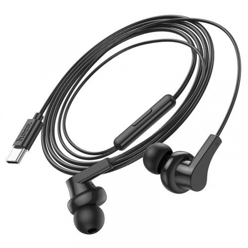Наушники HOCO M114 c микрофоном , Type-C, Black