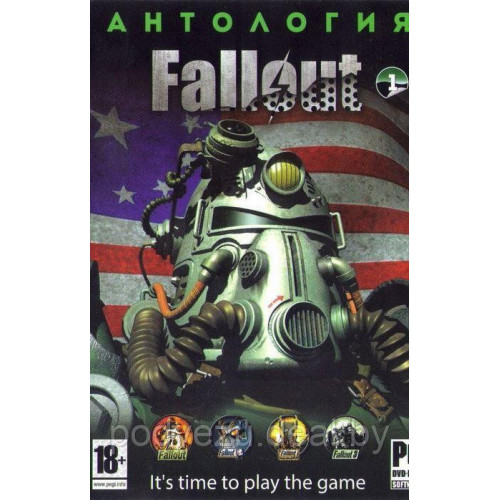 АНТОЛОГИЯ FALLOUT — 1 (10 В 1) Репак (DVD) PC