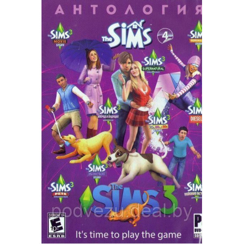 АНТОЛОГИЯ SIMS — 4 (10 В 1) (DVD) PC