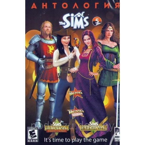 АНТОЛОГИЯ SIMS — 5 (3 В 1) (DVD) PC