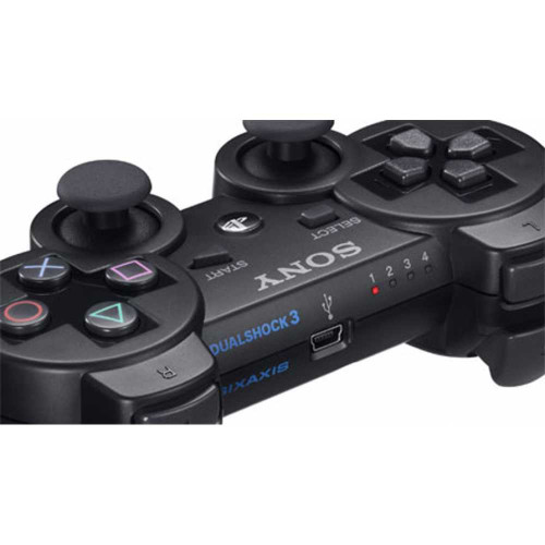 PS 3 Controller Wireless Dual Shock (China) Black (коробка)