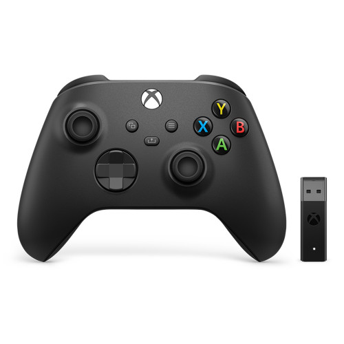 XBox Series X/S Controller Wireless Carbon Black + PC адаптер