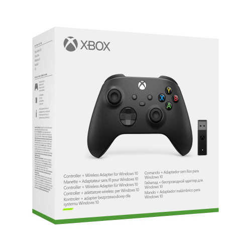 XBox Series X/S Controller Wireless Carbon Black + PC адаптер