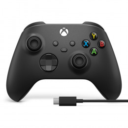 Геймпад Xbox Series (Carbon Black) + кабель USB-C 
