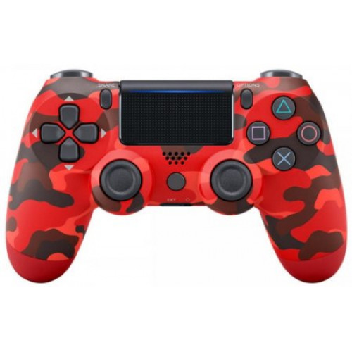 PS 4 Controller Wireless Dual Shock (Сhina) (G2) Camouflag Red