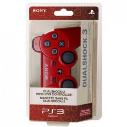PS 3 Controller Wireless Dual Shock (China) Red