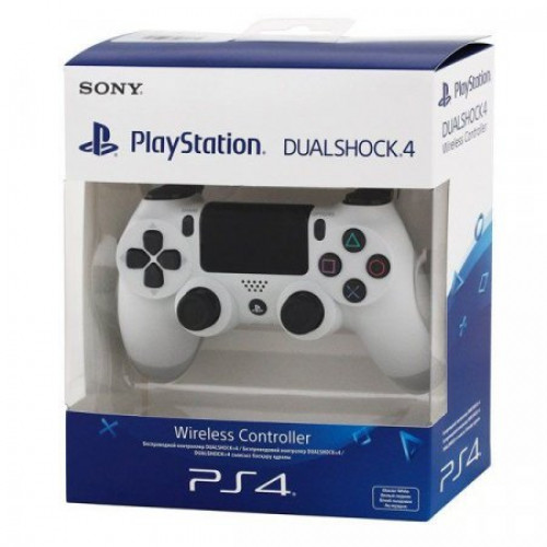 Геймпад Sony DualShock 4 v2 (Белый) 