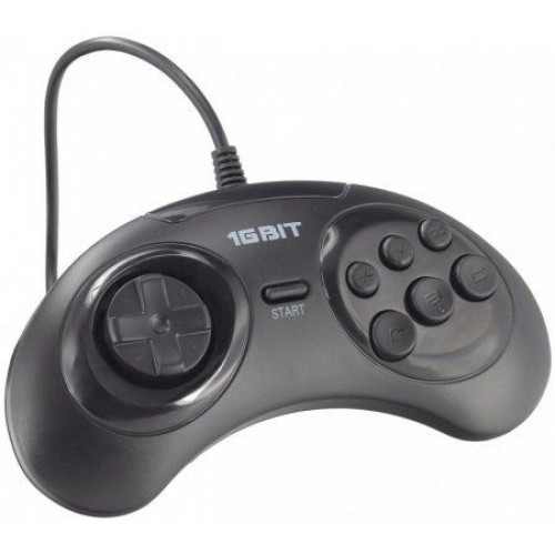 Геймпад проводной с кнопкой Mode Retro Genesis Controller (16 bit)