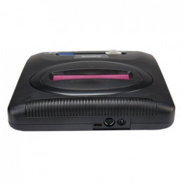 Игровая приставка 16 bit Sega Classic Battlefield (50 в 1) + 50 встроенных игр + 2 геймпада (Черная)