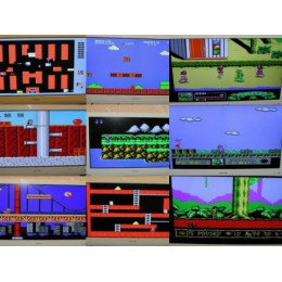 Игровая приставка 8 bit Dendy Mini Game Anniversary Edition (620 в 1) + 620 игр + 2 геймпада (Черный/Серый)