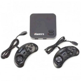 Игровая приставка 8 bit + 16 bit Hamy 5 HDMI (505 в 1) + 505 встроенных игр + 2 геймпада (Черная)