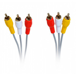 Кабель SmartBuy 3xRCA (M) - 3xRCA (M) 3,0 м KA233