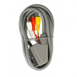 Кабель Smartbuy SCART – 3 RCA (M) (1,8 m KA518)