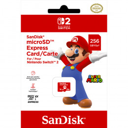 Карта памяти SanDisk Express Card microSDXC for Nintendo Switch 2 256GB