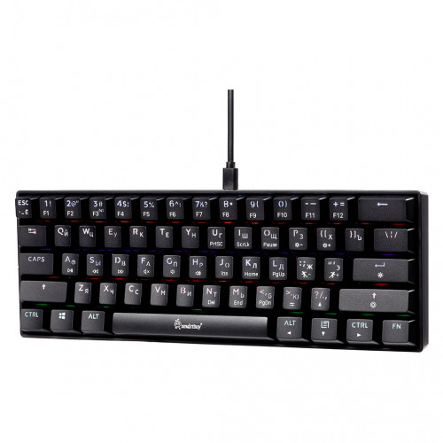 Клавиатура SmartBuy Z46, черная, механическая, 61 keys