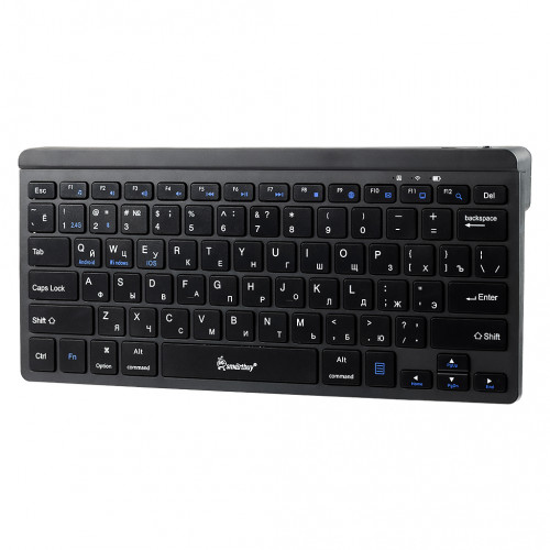 Клавиатура беспроводная мини Smartbuy Z170, Li-Ion, 2.4G+Bluetooth, черная