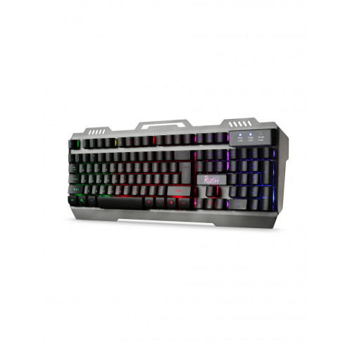 Клавиатура игровая RUSH 354 USB проводная мультимедийная Smartbuy