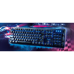 Клавиатура игровая RUSH Carbon 312 USB проводная мультимедийная Smartbuy