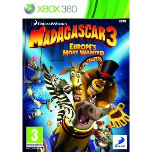 Мадагаскар 3 (Xbox 360, русская версия) Trade-in / Б.У.