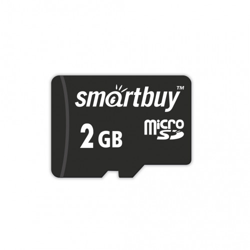 microSD карта памяти Smartbuy 2GB (с адаптером SD)