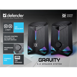 Мультимедийные колонки Defender GRAVITY