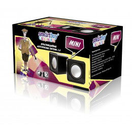 Мультимедийные колонки MINI, Smartbuy черный