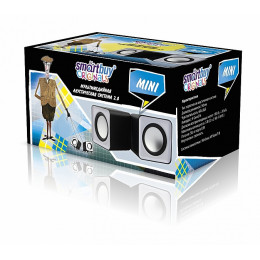 Мультимедийные колонки MINI, Smartbuy серый
