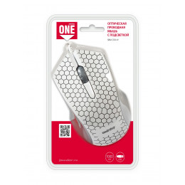 Мышь проводная ONE 334-W, Smartbuy