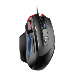 Мышь проводная игровая RUSH Strato 740G-K, Smartbuy