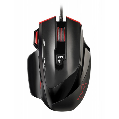 Мышь проводная игровая RUSH Strato 740G-K, Smartbuy