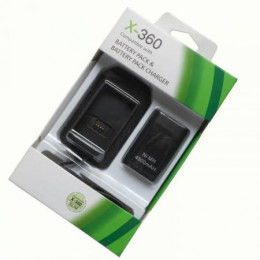 Х-BOX 360 Набор 2-in-1 "Battery Pack+Charger Dock" Black