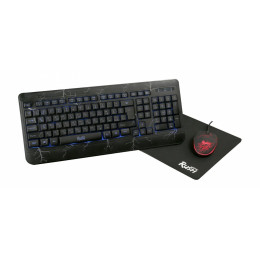 Набор игровой SBC-715714G-K Smartbuy Rush Thunderstorm черный (клавиатура+мышь+коврик)