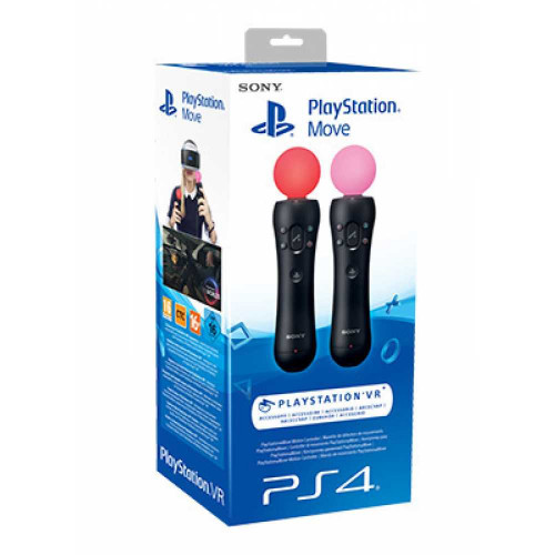 PS4 Move: 2 контроллера Sony CECH-ZCM2E (б/у)