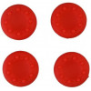 PS 4 Stick Silicon Thumb Grips Red