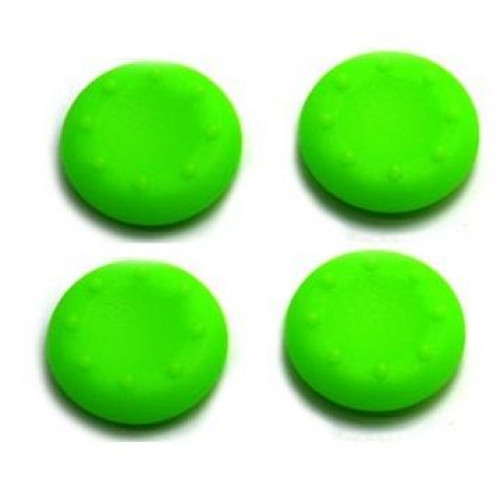 PS 4 Stick Silicon Thumb Grips Green