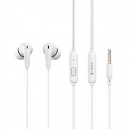 Наушники Celebrat G26 с микрофоном, белые