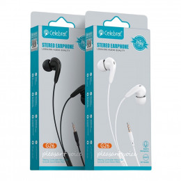 Наушники Celebrat G26 с микрофоном, черные