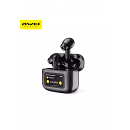 Наушники TWS AWEI T56 ANC черные (BT5.4)