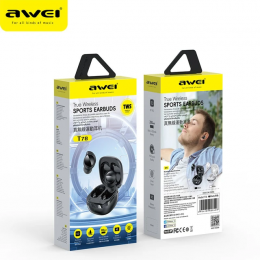 Наушники TWS AWEI T78 черные (BT5.3)