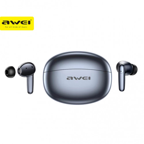 Наушники TWS AWEI T90 черные (BT5.3)