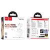 Наушники TWS HOCO EQ34 plus ANC+ENC Smart, white
