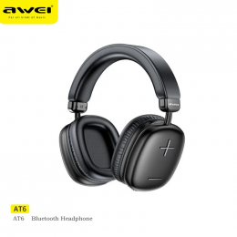 Наушники полноразмерные AWEI AT6 (BT V5.3) black