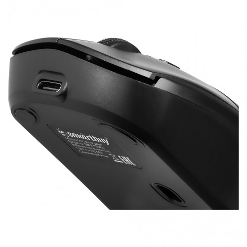 Оптическая беспроводная мышь Smartbuy X55 черная, Dual BT+USB с зарядкой