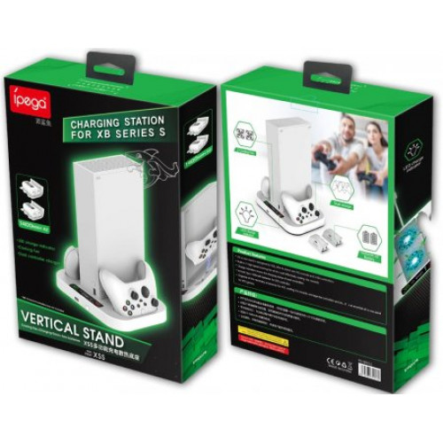 XBox Series S Multi-Functional Stand + Battery pack 1400mAH White (2шт) PG-XBS012