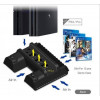 PS 4 Slim/Pro Multi-Functional Cooling Stand TP4-882