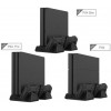 PS 4 Slim/Pro Multi-Functional Cooling Stand TP4-882