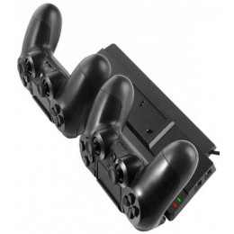 Подставка для вертикальной установки консоли + зарядная станция DOBE (TP4-19061) (PS4 FAT/SLIM/PRO)